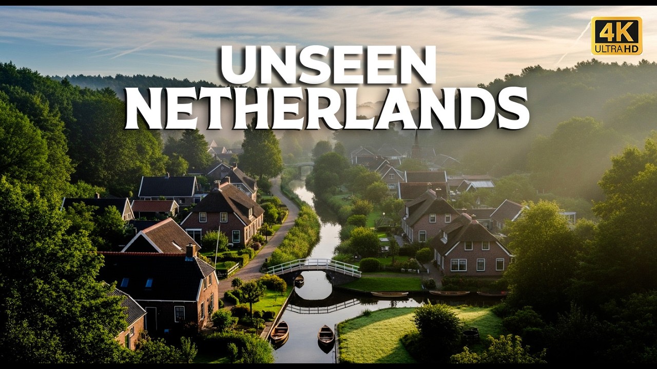 The Netherlands Like You’ve Never Seen 🌷 | Canals, Windmills & Tulips