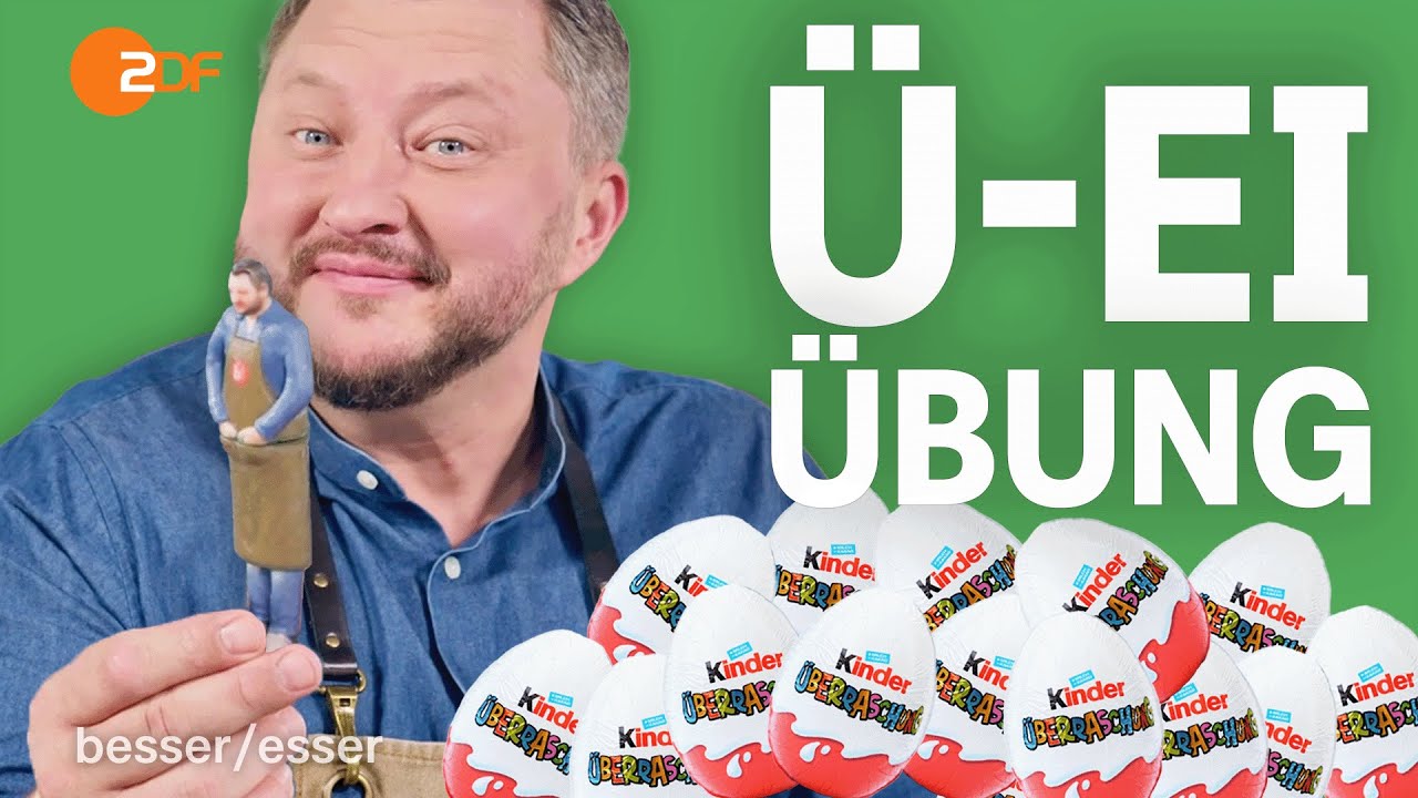 Üble Überraschung: Sebastian deckt den Spielzeug Trick im Ü-Ei auf
