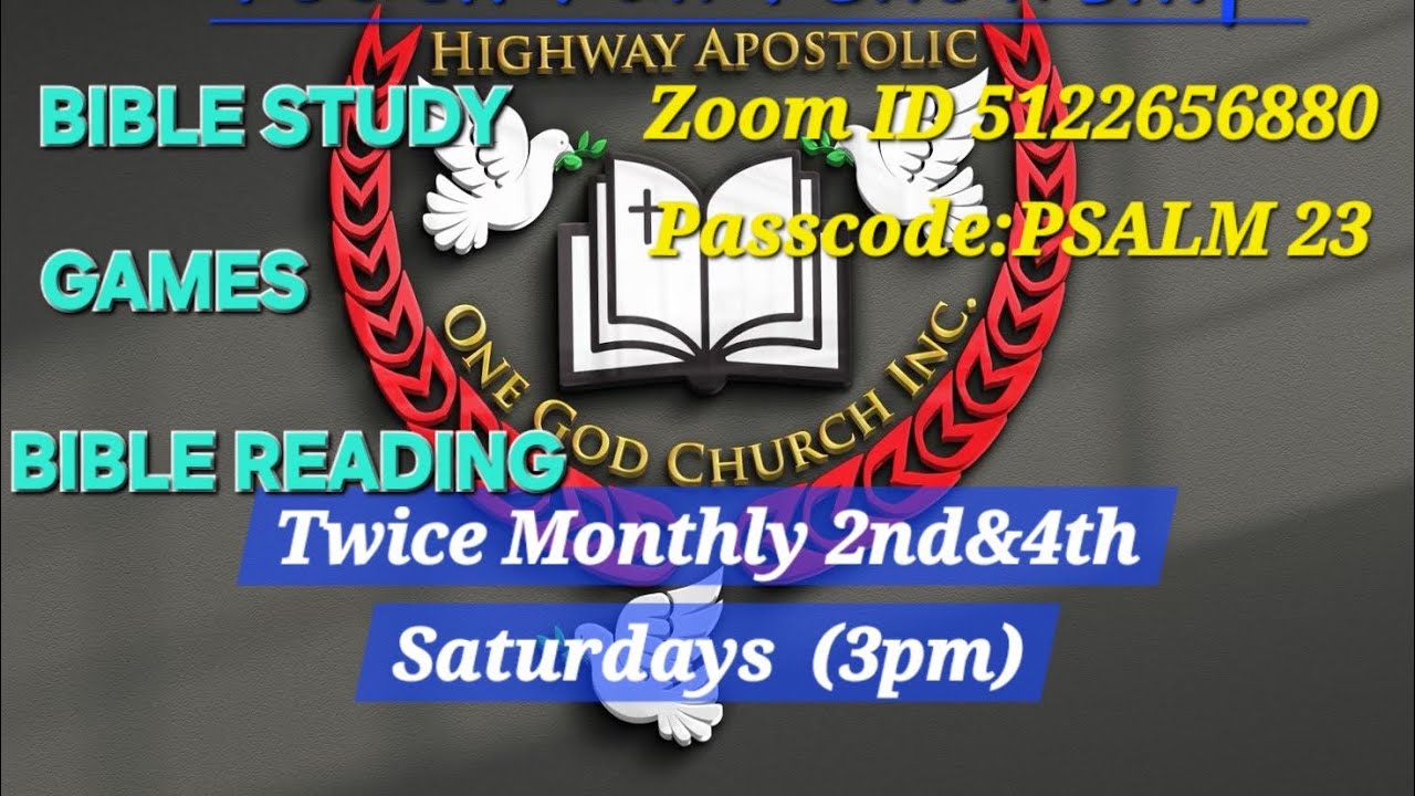 Highway Apostolic One God Church Inc.'s Personal Meeting Room