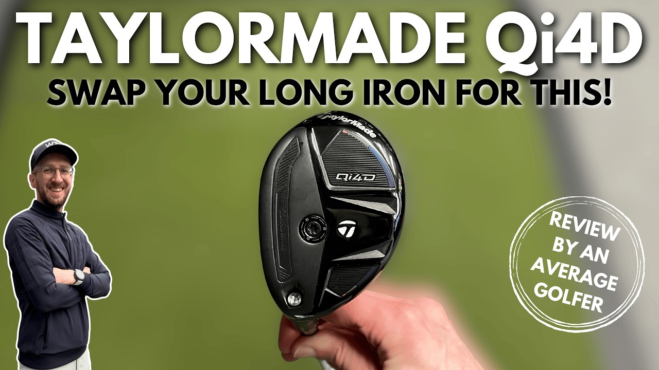 Обзор гибридной клюшки Taylormade Qi4D Rescue! Идеальная замена длинной клюшке для гольфистов сре...