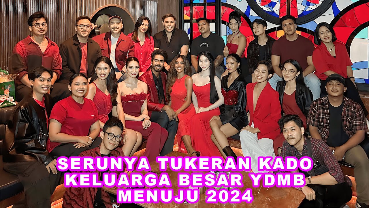 Serunya tukeran kado keluarga besar YDMB menuju 2024