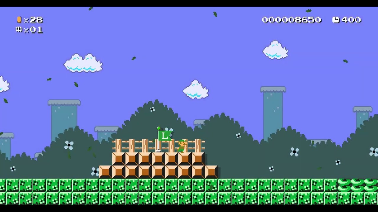 SMBR Custom Level: Piranha Garden
