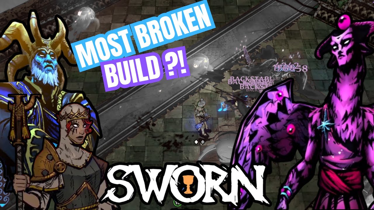 Most BROKEN Build Does TOO MUCH DAMAGE!! Melts Bosses In SECONDS!! - Sworn Part 36