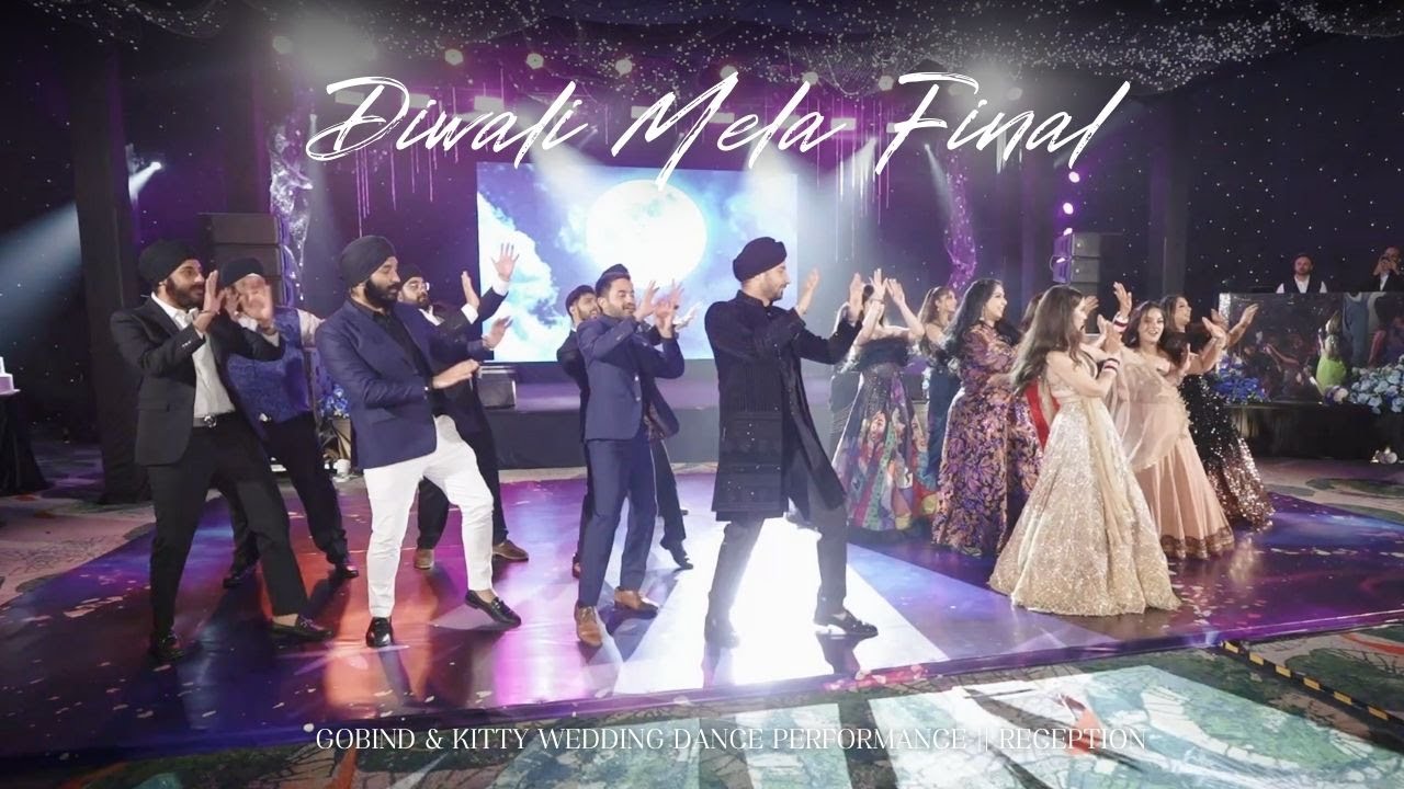 Diwali Mela Final || Gobind & Kitty Wedding Dance Performance || Reception