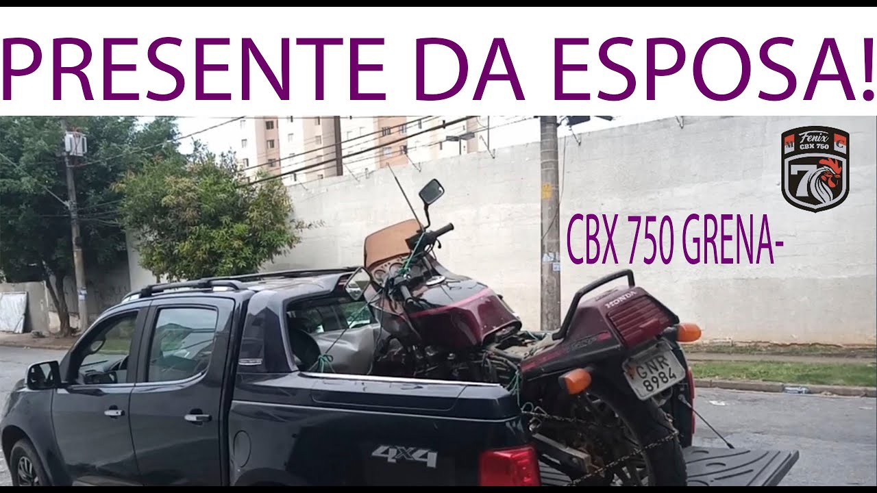 Presente da esposa CBX 750 Grena/veio parar aqui na Fênix CBX 750 Mc