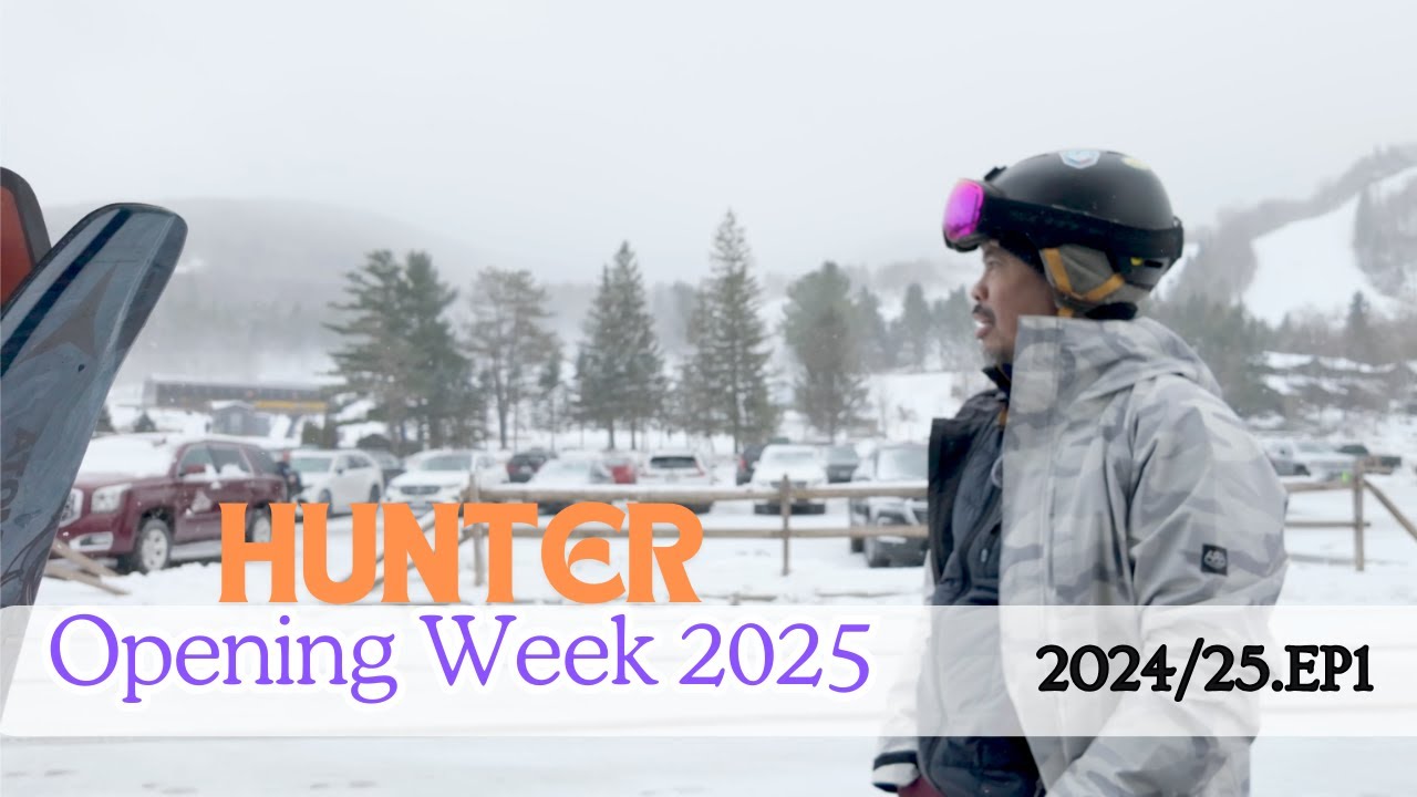 Hunter Mountain Opening Week / Ski Season 2024 Starts!