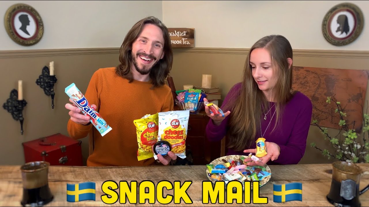 Американцы пробуют шведские закуски, сладости и конфеты Pick-n-Mix | Snack Mail