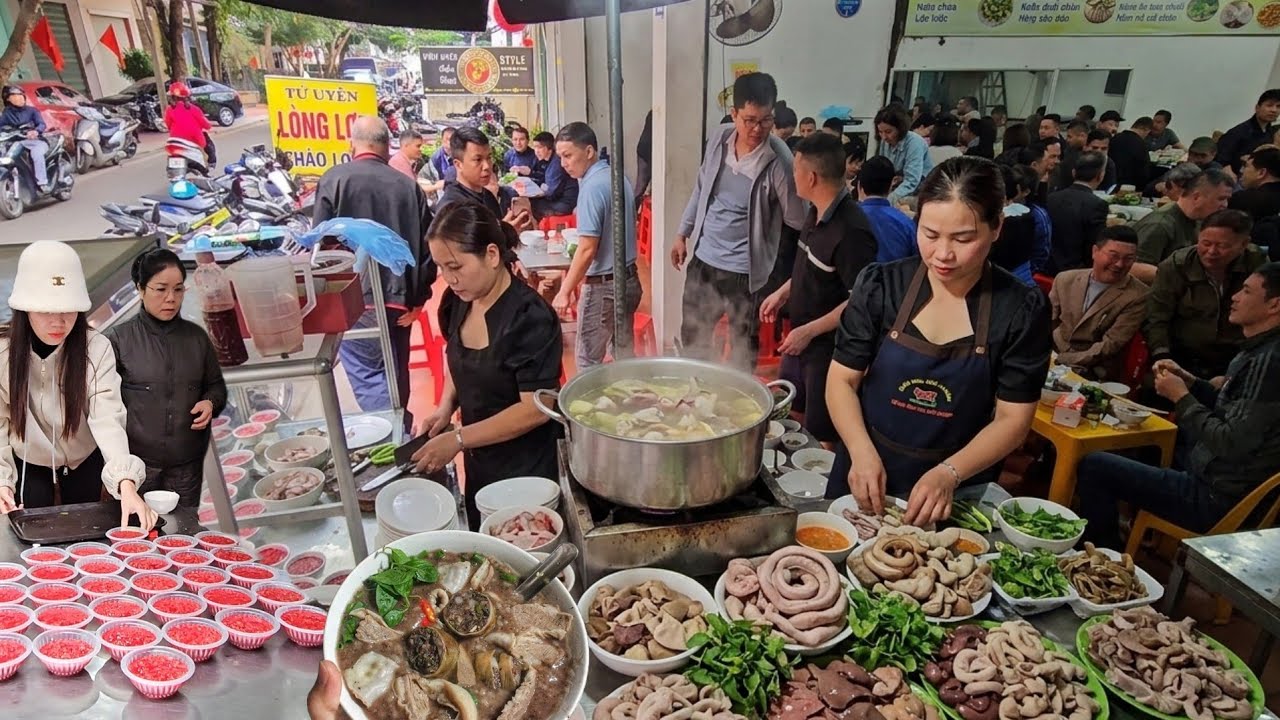 CHÁO LÒNG ĐẤT BIÊN CHỈ 25K MÓN ĂN DÂN DÃ GÂY NGHIỆN ĐÔNG KÍN KHÁCH CHỈ BÁN 3H BUỔI SÁNG HẾT SẠCH 