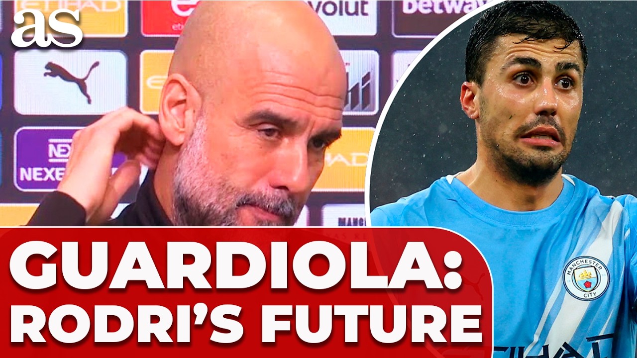 PEP GUARDIOLA Surprises Everyone with His COMMENTS on RODRI'S FORM at MAN CITY