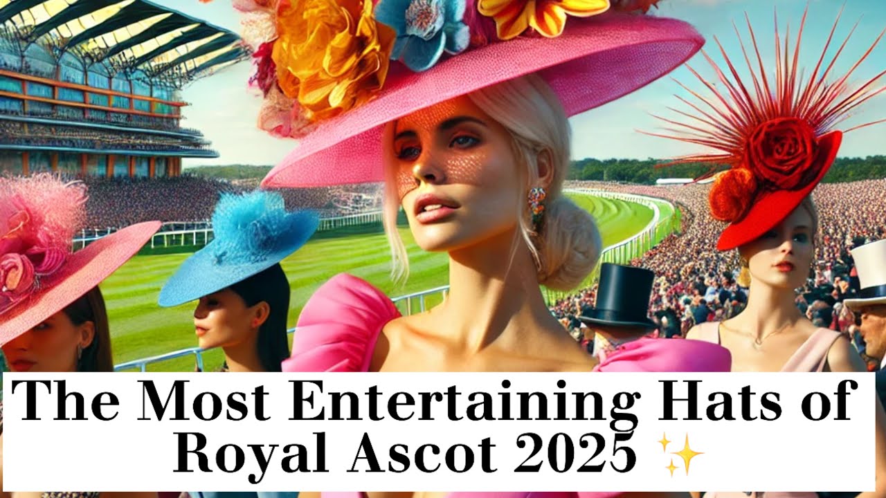 Unbelievable Hats from Royal Ascot 2025 – You Have to See These! 😮👒🎩