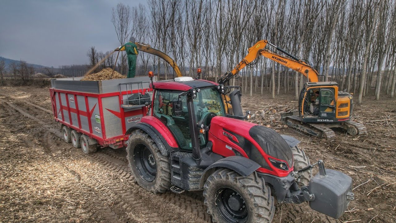 Team Barbero e Team Rinaldi Valtra T174 Hyundai hx145 Merlo