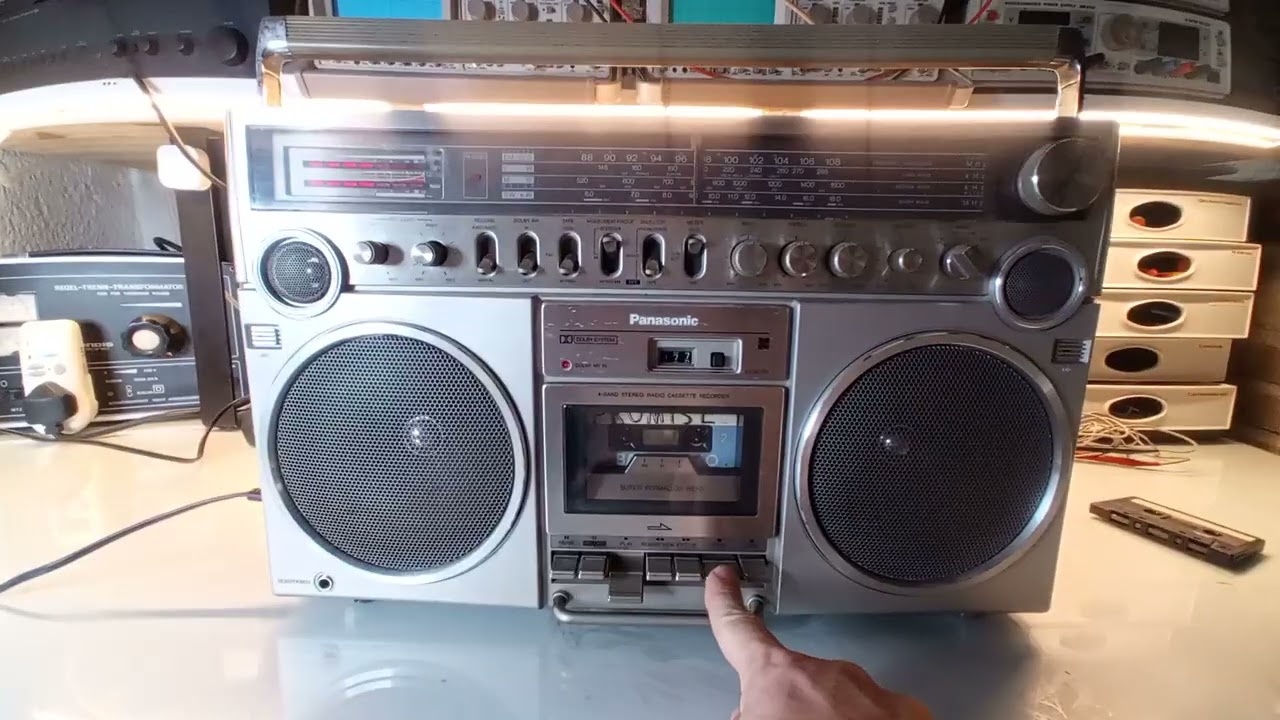 Panasonic RX-5500LS , BOOMBOX test