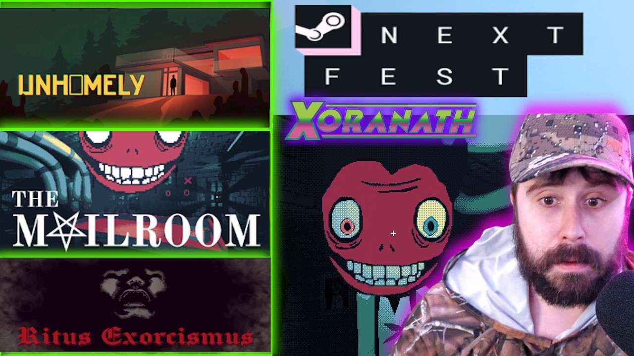 3 Great NextFest Indie Horror Demos #2 - Unhomely, The Mailroom, Ritus Exorcismus
