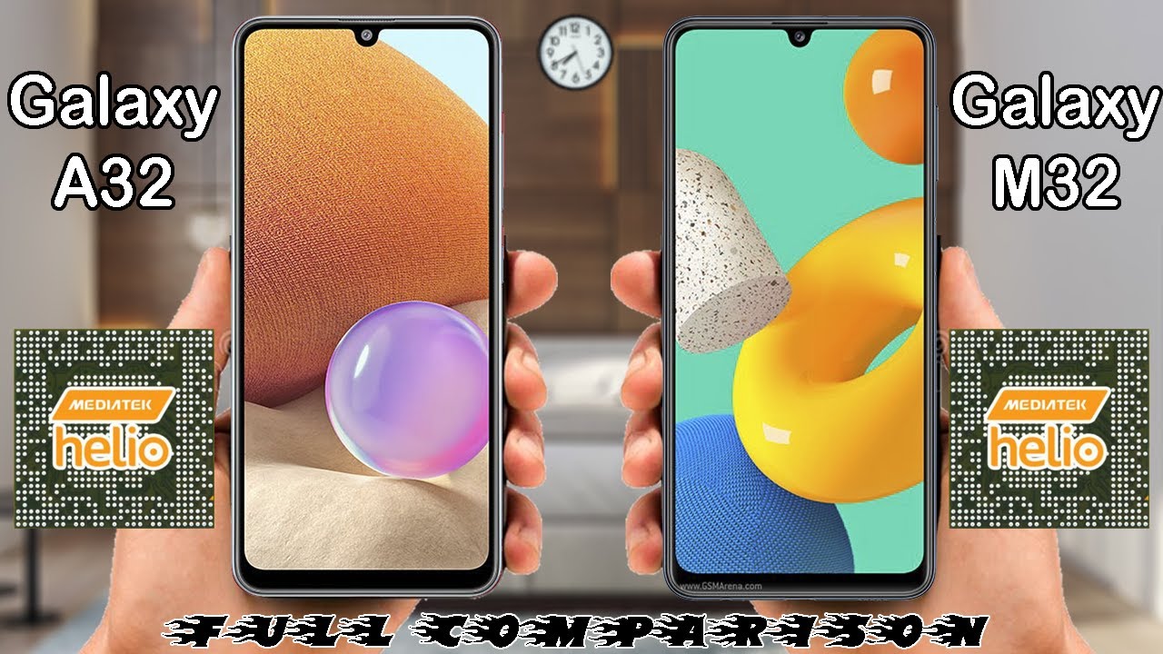 Samsung Galaxy A32 VS Samsung Galaxy M32 || Full Comparison ||