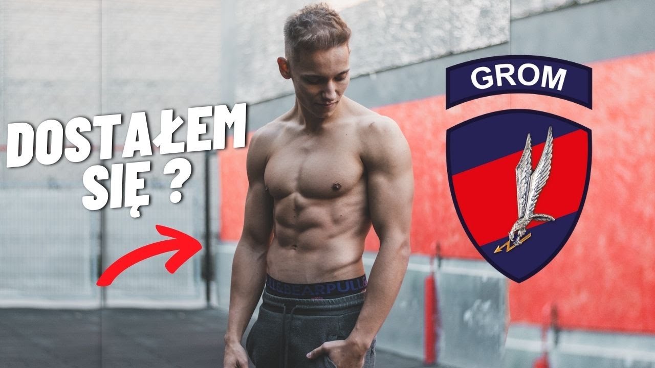 TEST SPRAWNOŚCIOWY KOMANDOSA GROM | Dostałem się?