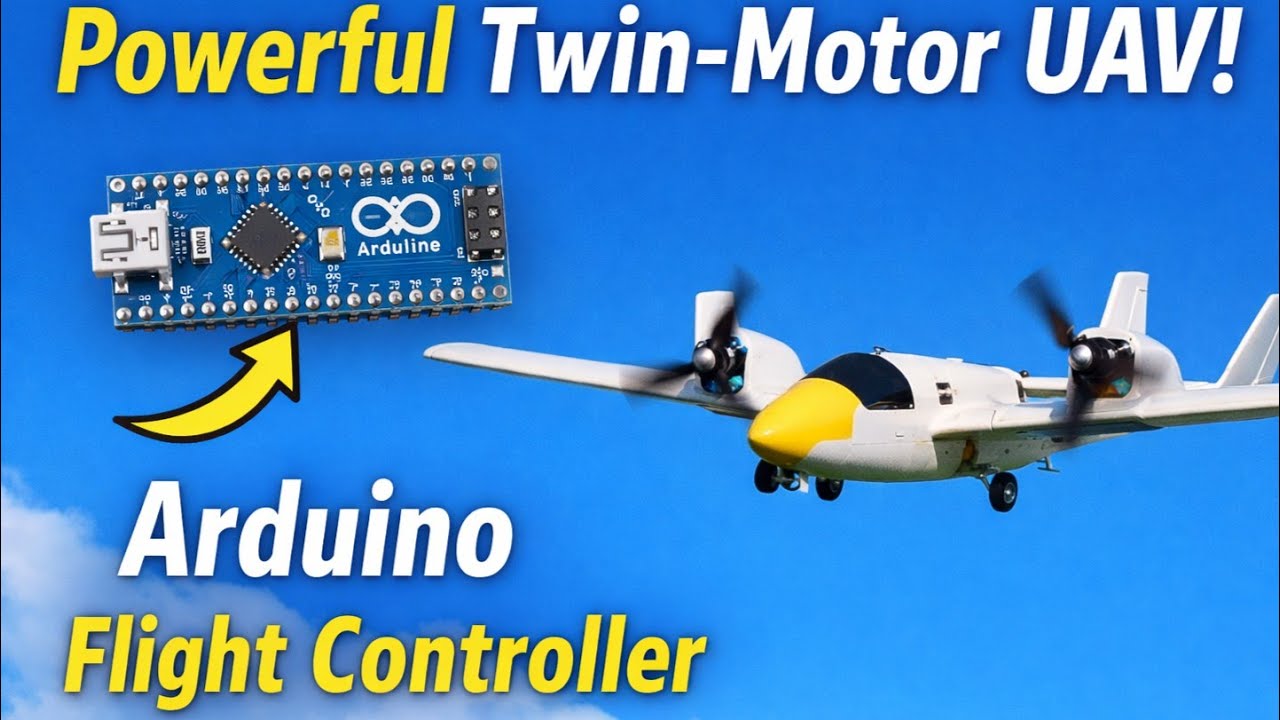 Development of a Custom Arduino-Based Flight Controller for Twin-Motor UAV