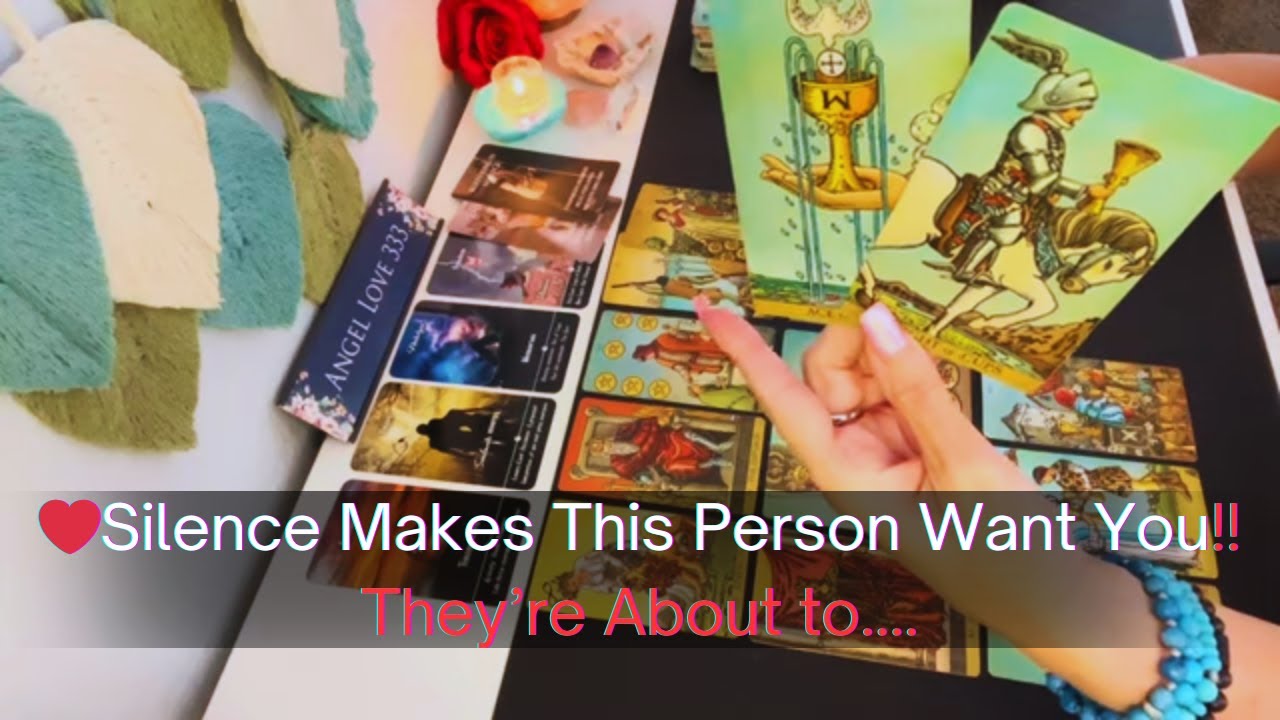 ❤️ Silence Makes this Person Want You! They're About to Open Up More! Love Tarot Soulmate All Signs