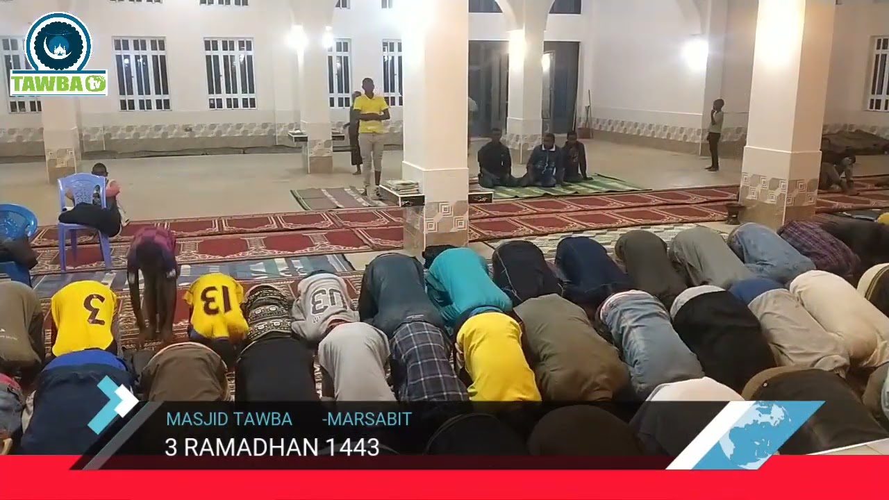 Taraweeh Prayers: Masjid Tawba. 3 Ramadan 1443 AH