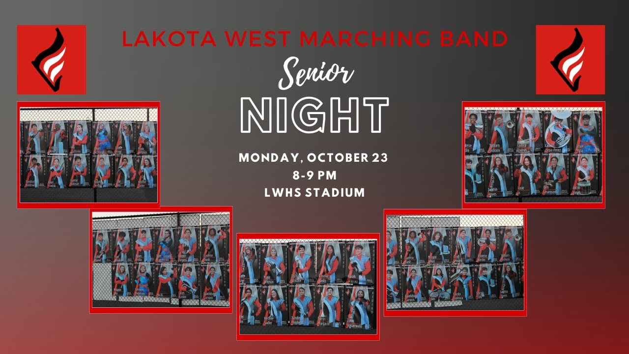 Marching Firebirds - Senior Night/Community Performance - Mon Oct 23 @ 8 pm, Lakota West Stadium