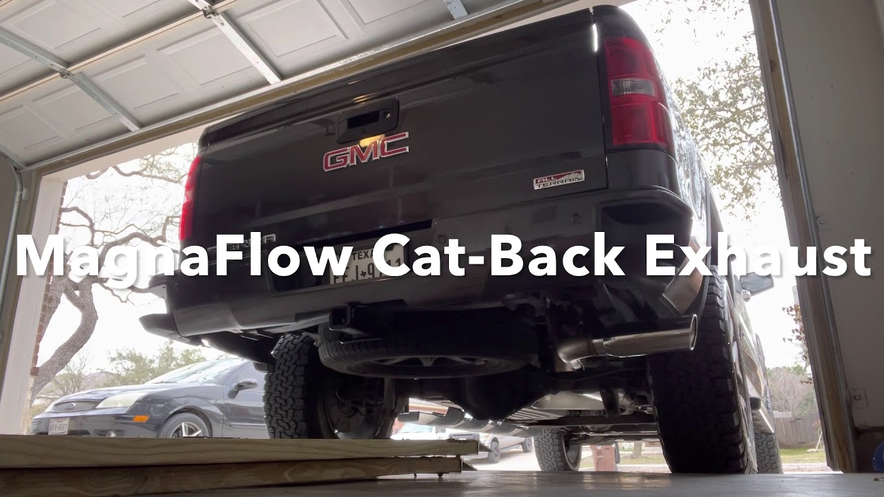 MagnaFlow #15267 Cat-Back Exhaust on 2015 GMC Sierra