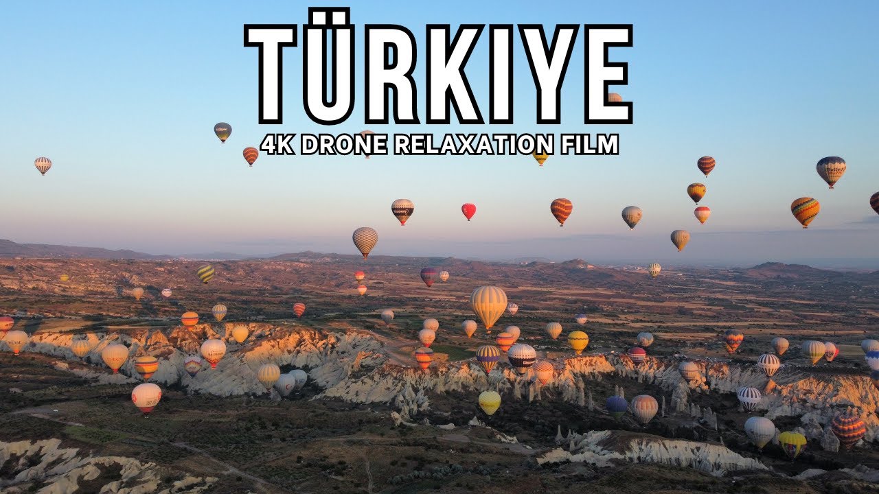 Türkiye 4k Drone- Scenic Relaxation Film with Calming Music