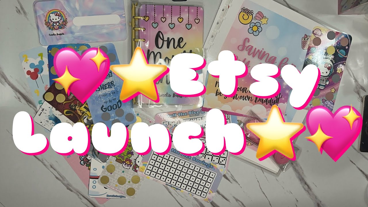 💖⭐️Etsy Launch ⭐️💖 One Month Ahead #etsy #onemonthahead #norelisbudgets