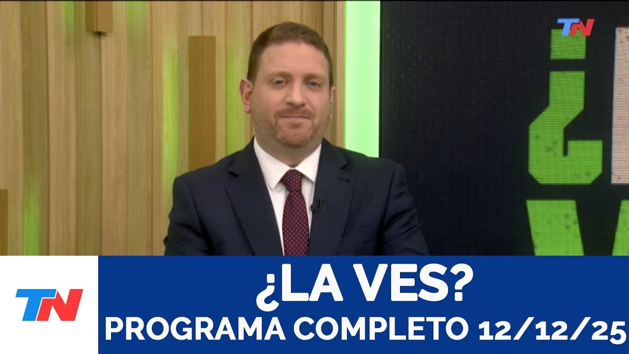 ¿LA VES? I Programa Completo, 12/12/25