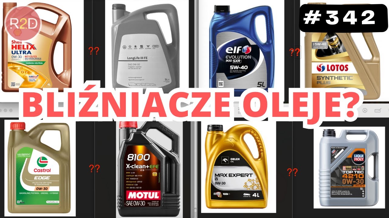 Ten sam olej? Lepszy/tańszy/droższy zamiennik? #342