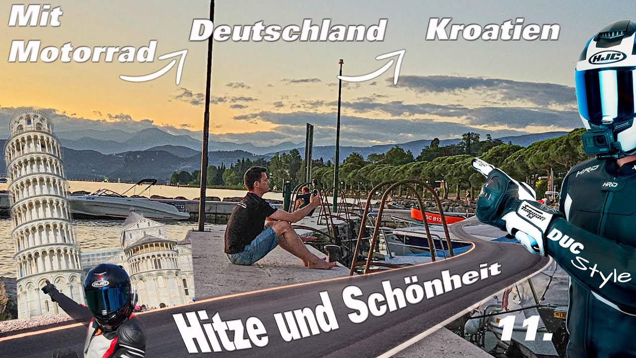 Motorradtour Gardasee, Problemchen beim Reisen und genießen können / wenn  es mal nicht so läuft...