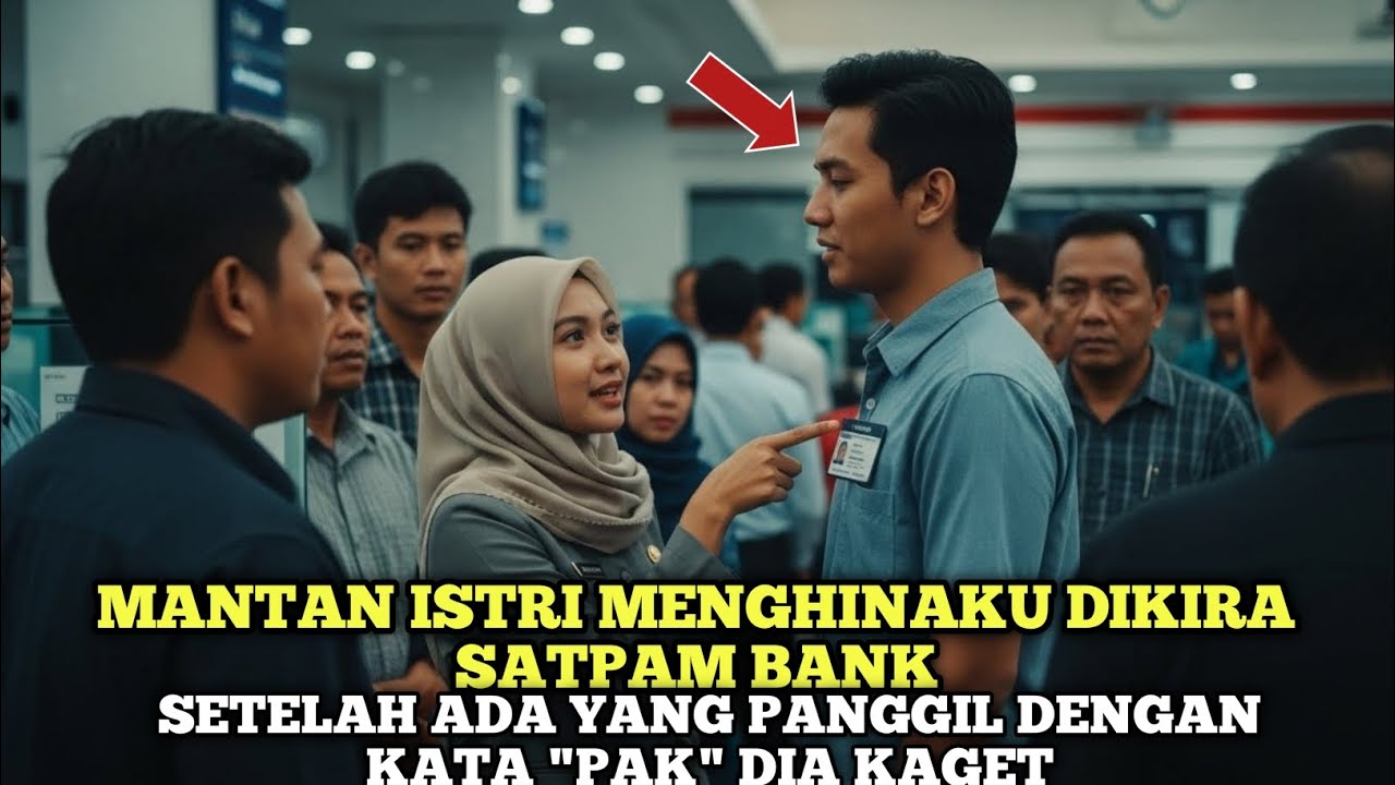 Dihina Mantan Istri Karena Miskin, Dikira Satpam Bank , Dia Kaget Setalah Ada Yang Manggil Pak