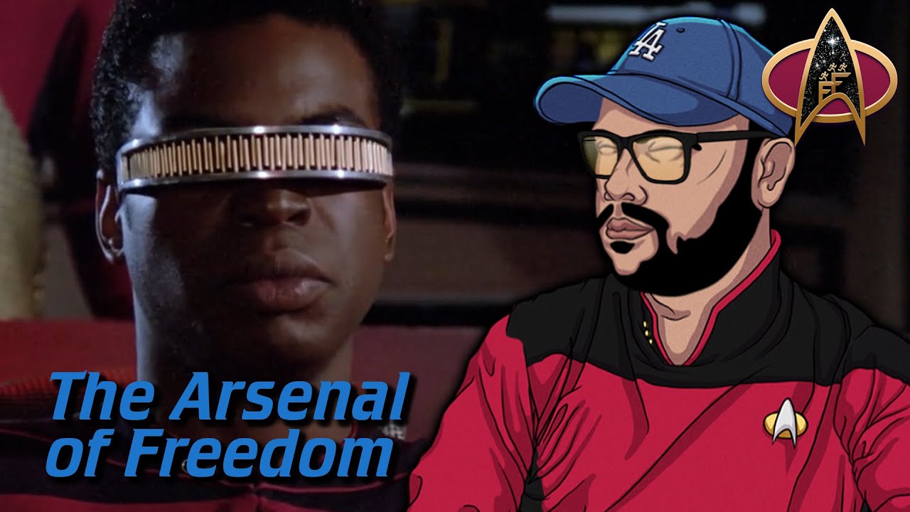 This planet is literally shareware! - TNG: The Arsenal of Freedom - Season 1, Episode 21