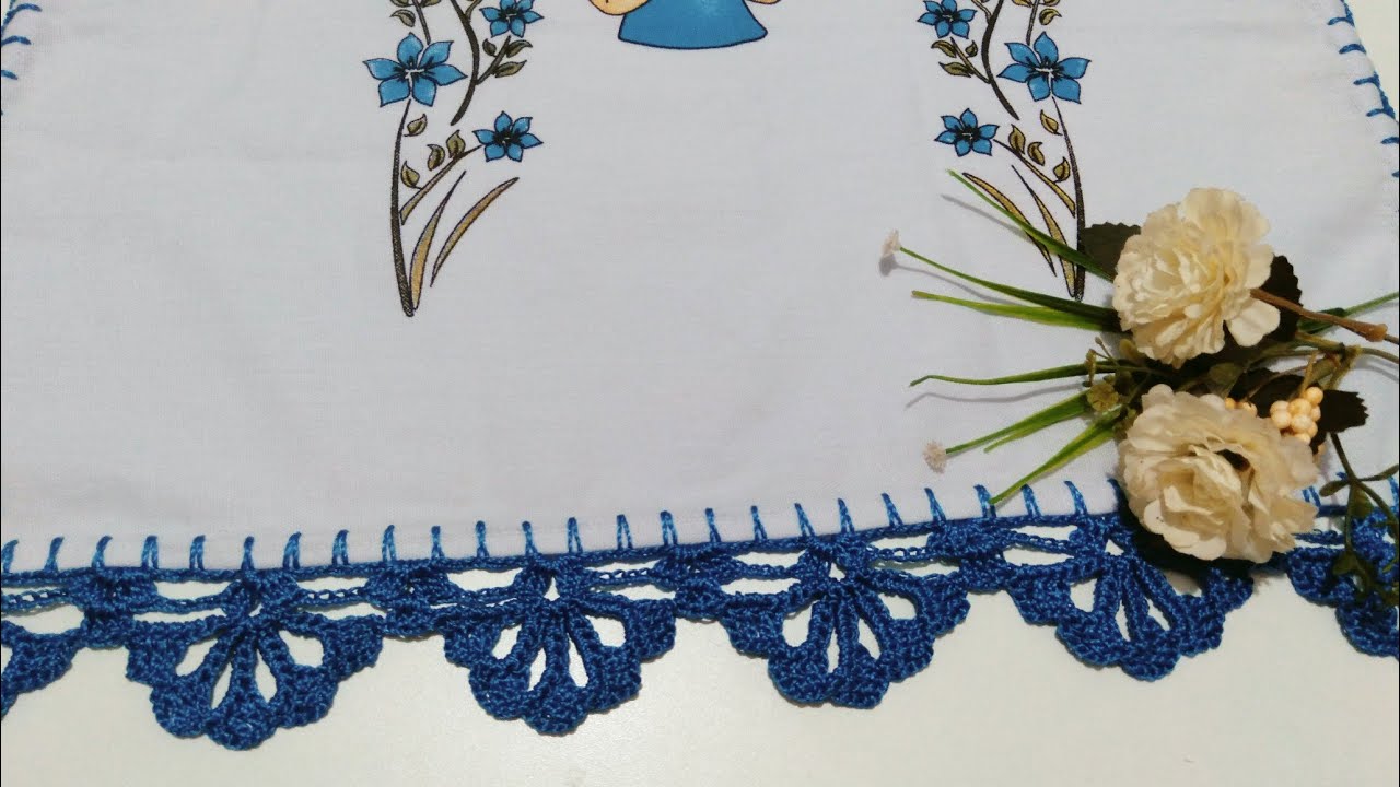 Barradinho de Crochê #bicodecrochê #passoapasso #cidaartscrochê