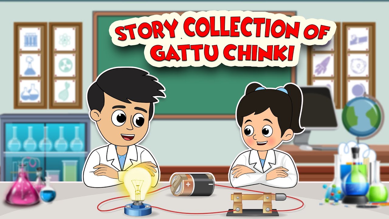 StoryCollection Of Gattu Chinki | English Moral Stories | English Animated | English Cartoon