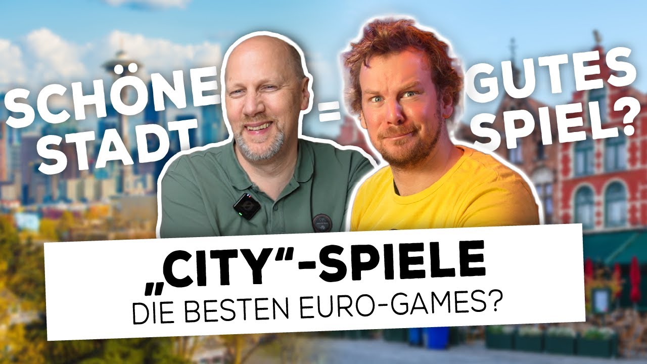 Typische Euro-Games? 🏙️ Unsere liebsten 