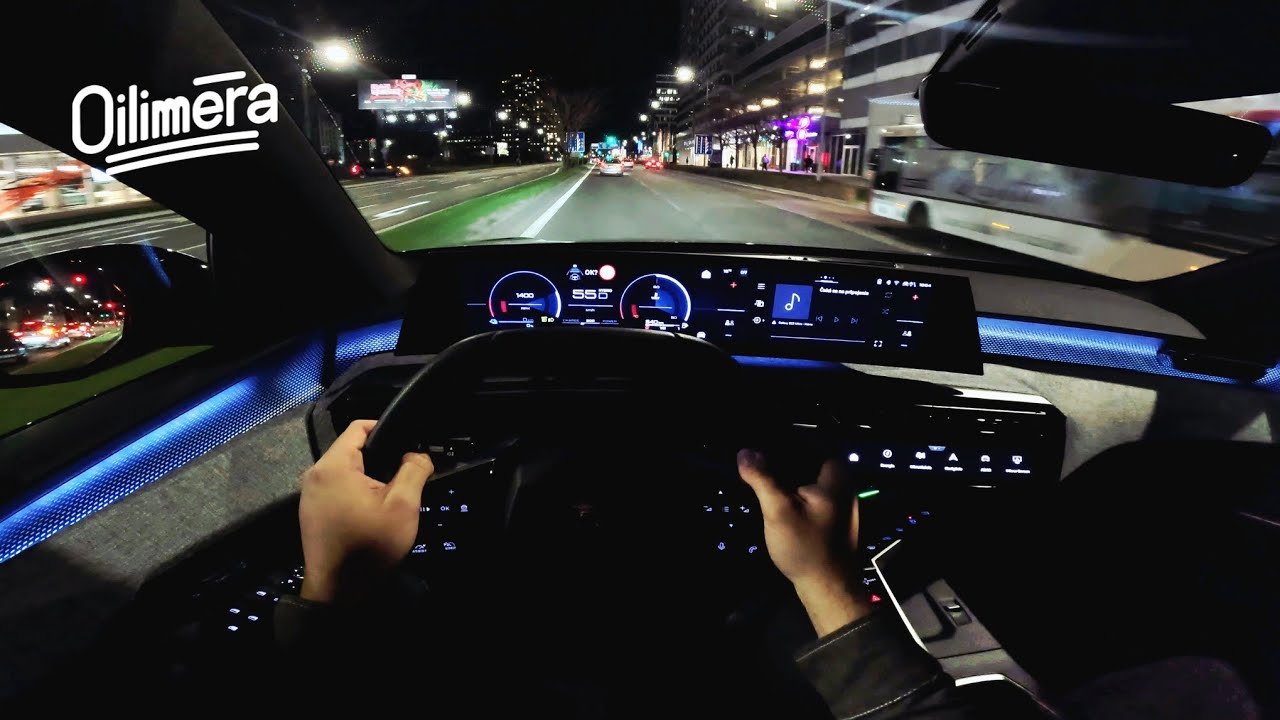 Peugeot 5008 PHEV (225 KM) z 2026 r. &ndash; jazda nocna