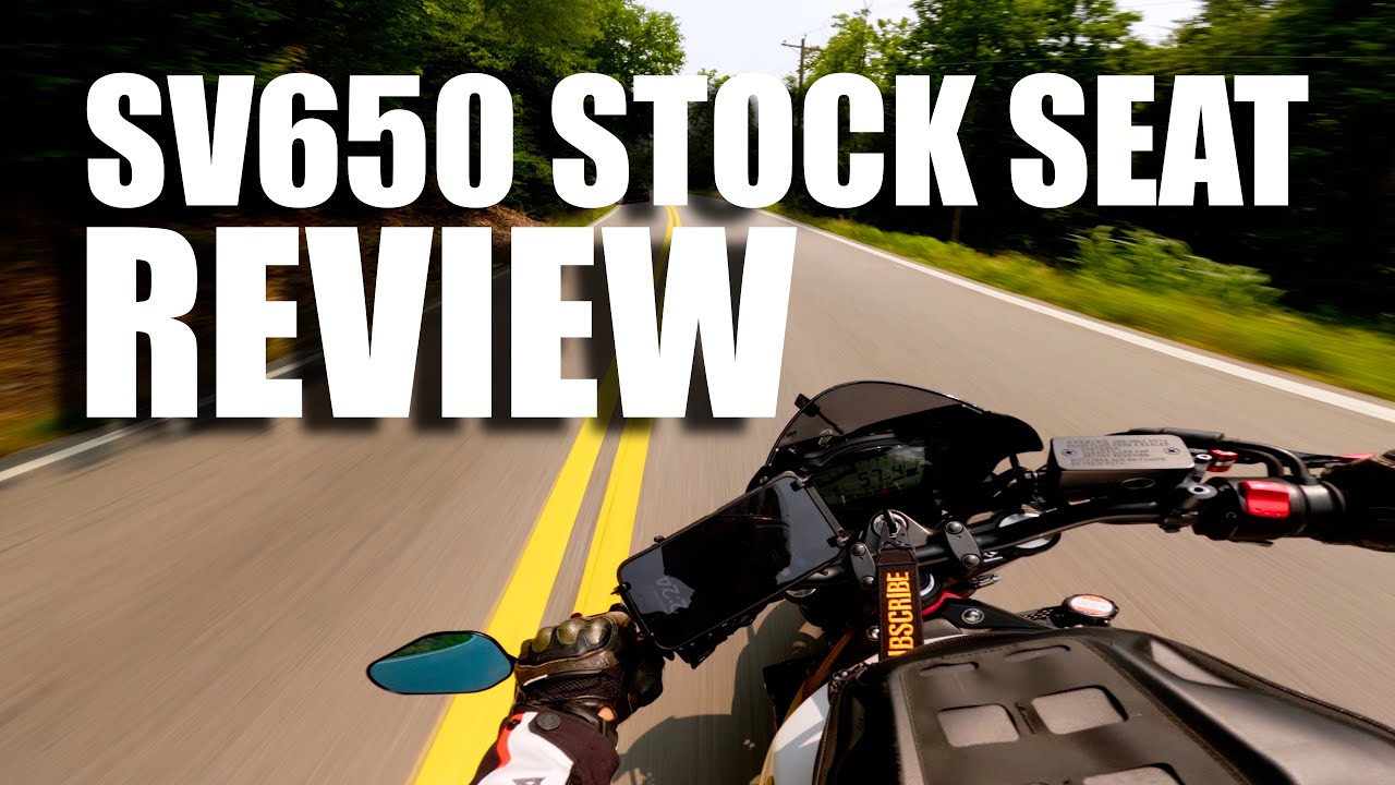Suzuki SV650 Stock Seat Review