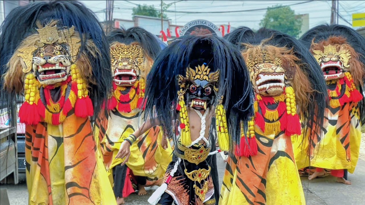 BARONGAN GALAK !! Keseruan Kirab Parade Barongan Blora Seni Barong SIMO MUSTIKO JATI live Ngawen