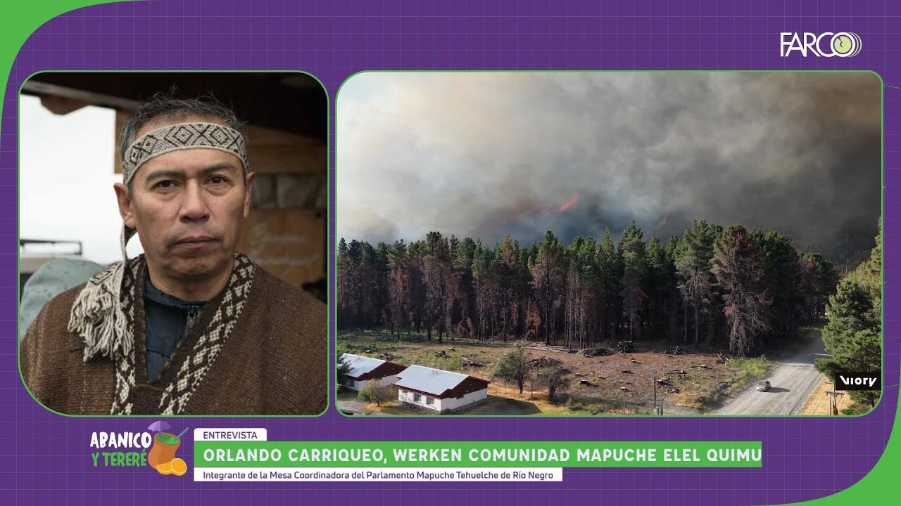 Incendios en la Patagonia: 