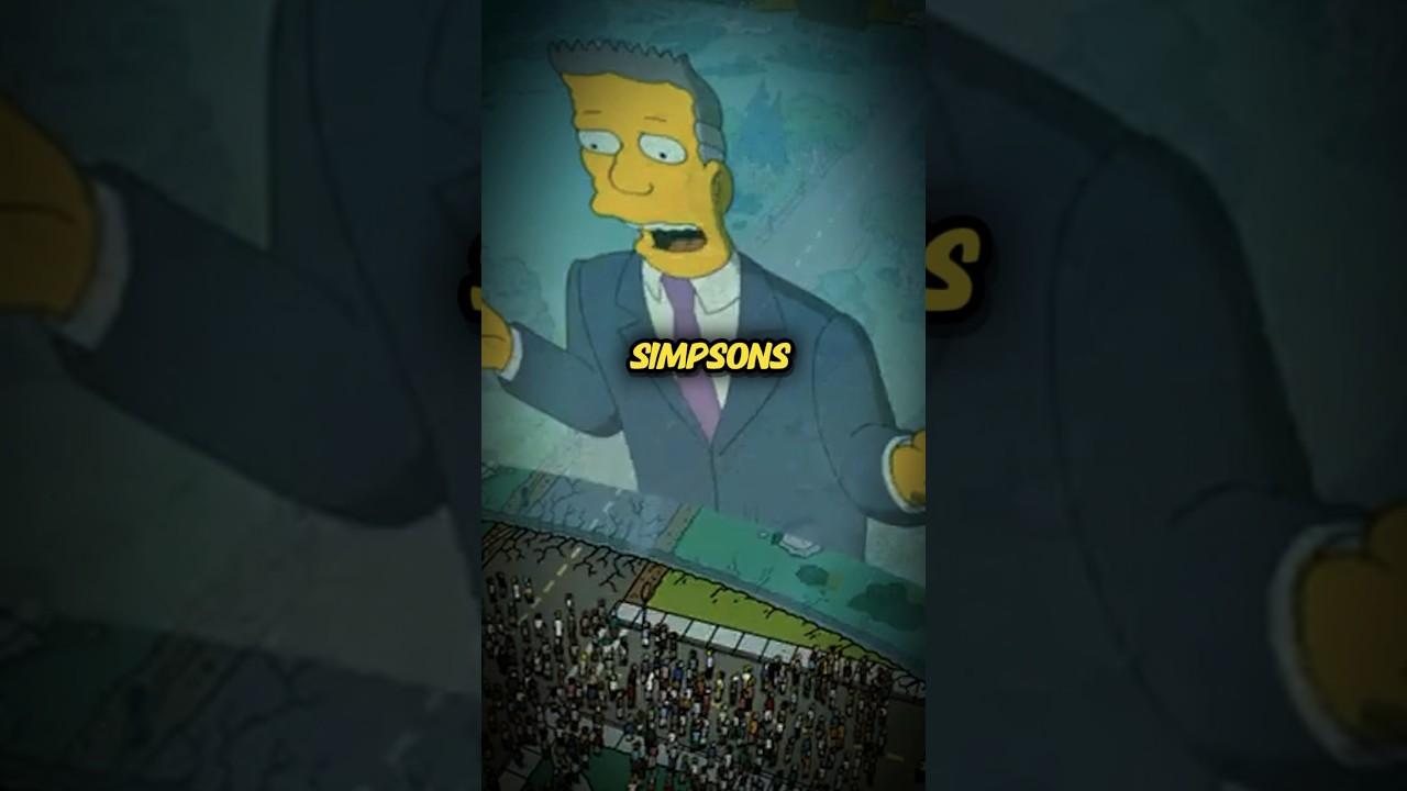 The Simpsons Movie&rsquo;s SECRET Prediction #simpsons #conspiracy #cartoon #theory #kanye