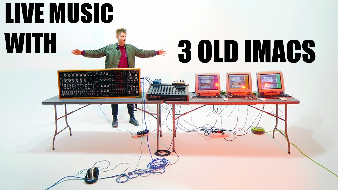 Music On 3 Vintage Imacs - REBIRTH ORCHESTRA