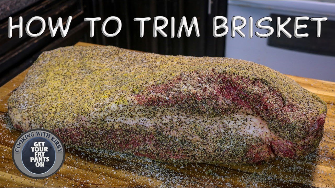 How to trim a Brisket - Easy Tutorial