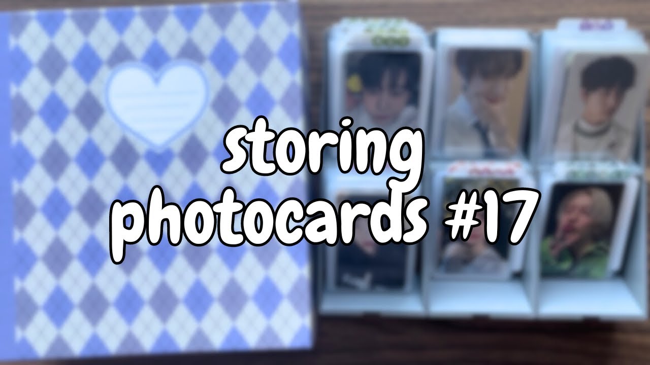 storing photocards #17 ♡ nct, aespa, shinee, riize, red velvet, & more