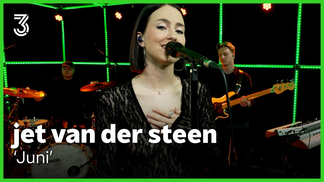 3FM Talent jet van der steen zingt 'Juni' in de 3FM Live Box | 3FM Live Box | NPO 3FM