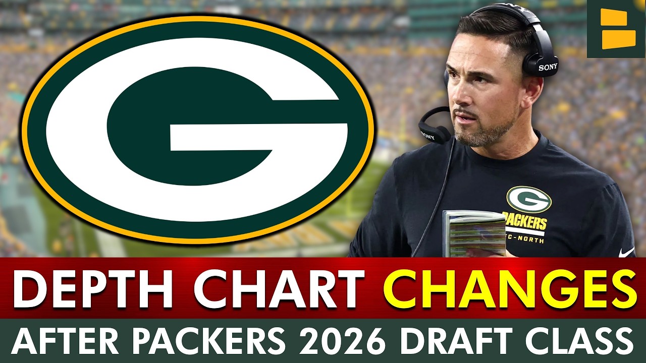 Green Bay Packers Depth Chart CHANGES After NFL Draft 2026