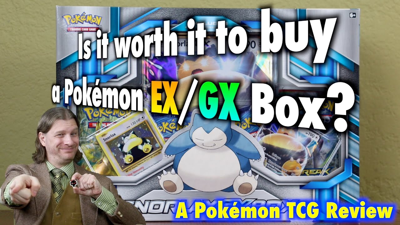Is it worth it to buy a Pokemon EX / GX Box? A Pokemon TCG Review