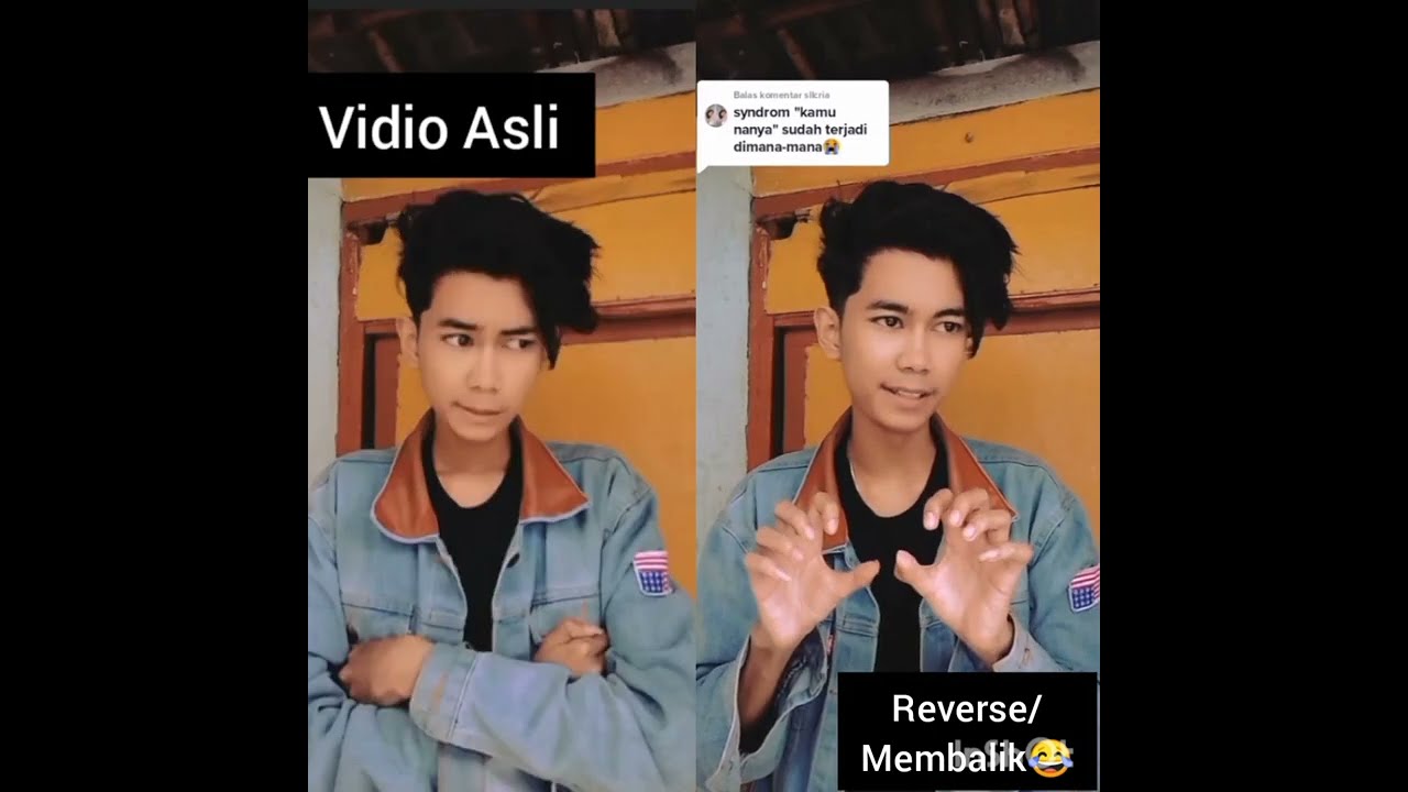 viral Vidio asli dan reverse lucu😂 dilan Cepmek|| alif tiktok kamu nanya
