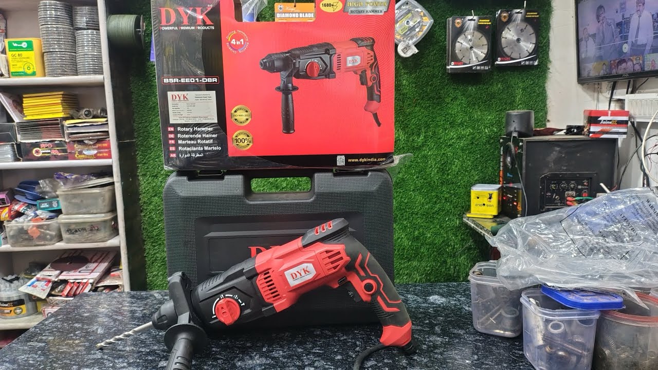 DYK power tools New product rotary hammer unboxing 🔥 #Dyk tools #tools #tranding #jashpur  