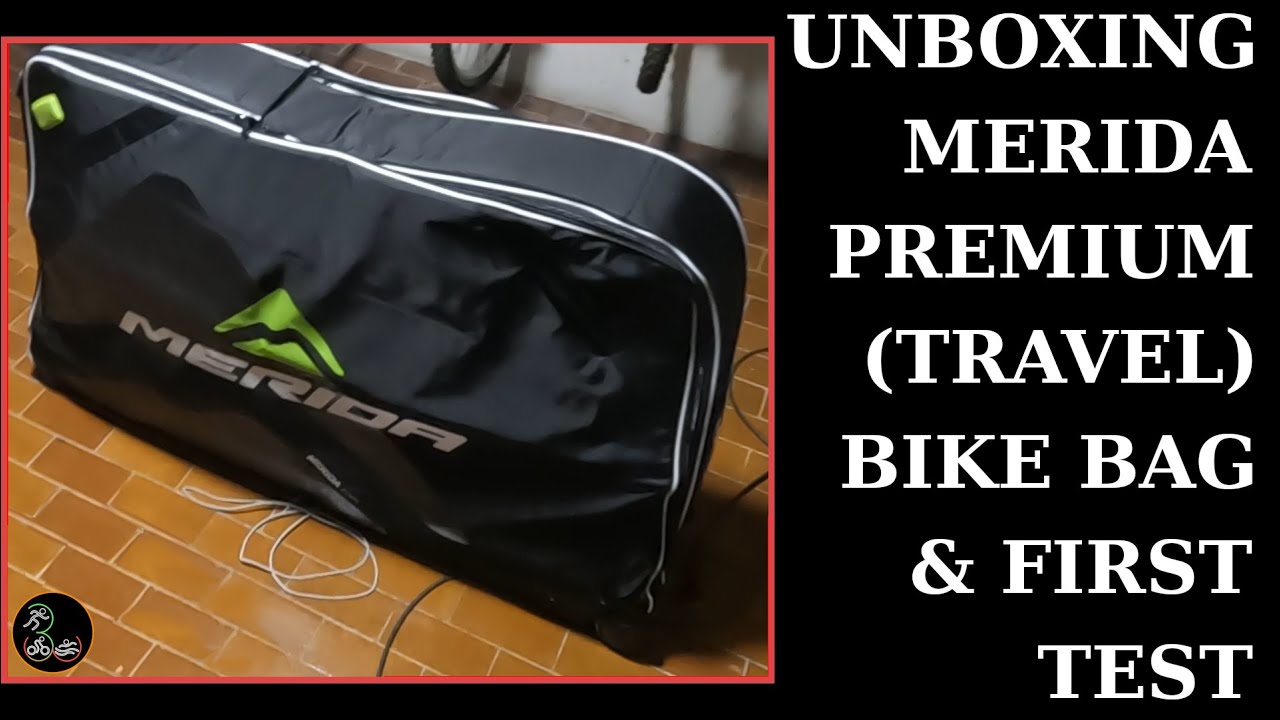 UNBOXING borsa per trasporto bici in aereo Merida Premium (travel) Bike Bag e primo TEST