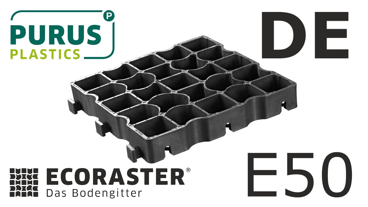 ECORASTER - Das Bodengitter (PURUS PLASTICS).