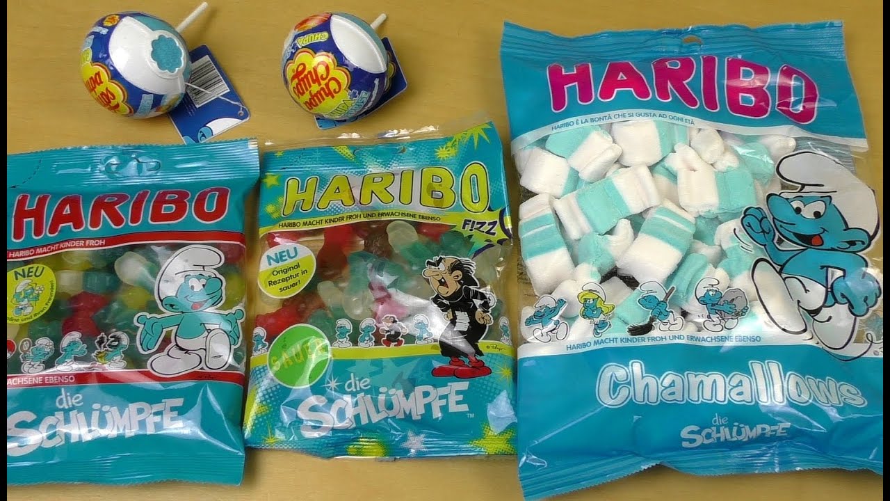The Smurfs HARIBO | Smurfs Chupa Chups Surprise Figurines